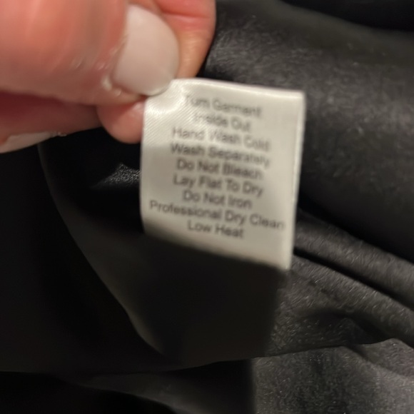 Gryphon. Blue Velvet, Sequin, and Studs. Mini Skirt.  S - Picture 8 of 8